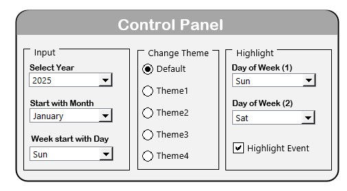 Control Panel