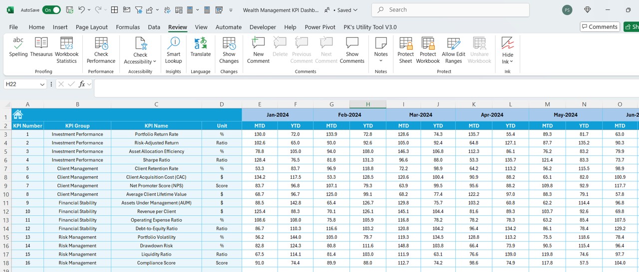 Target Sheet