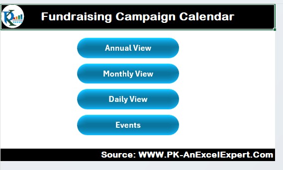 Fundraising Campaign Calendar