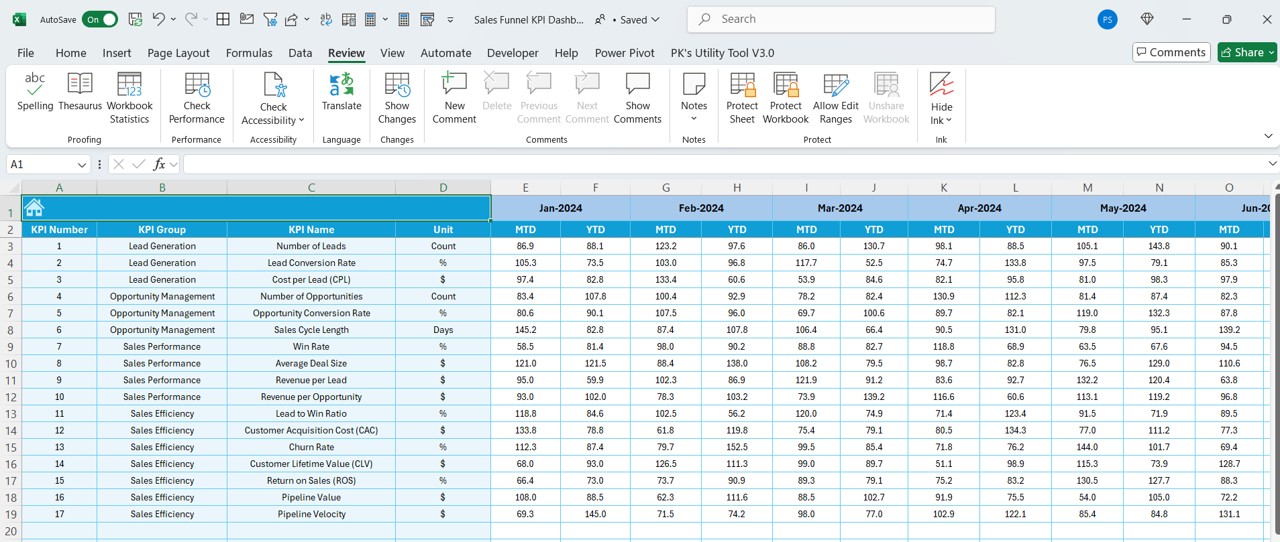 Target Sheet