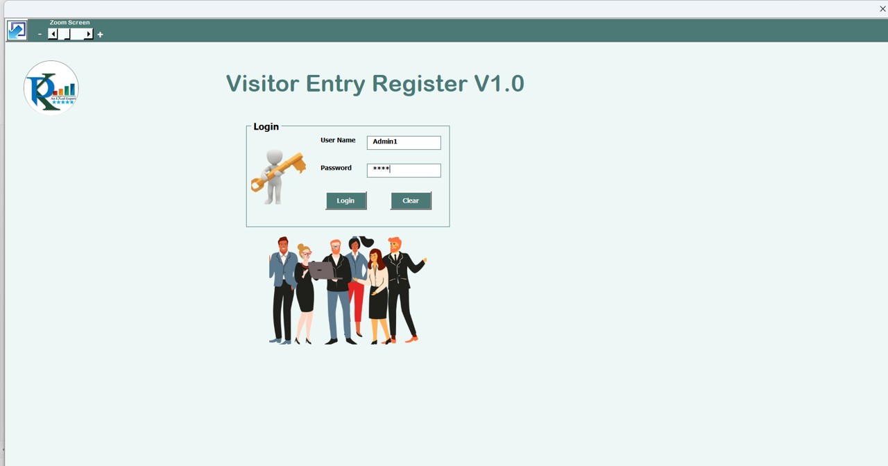 Visitor Entry Register