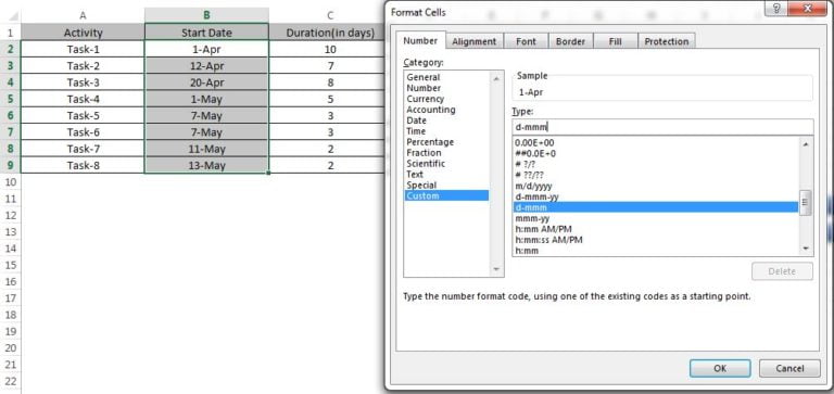 Quick Gantt Chart - PK: An Excel Expert